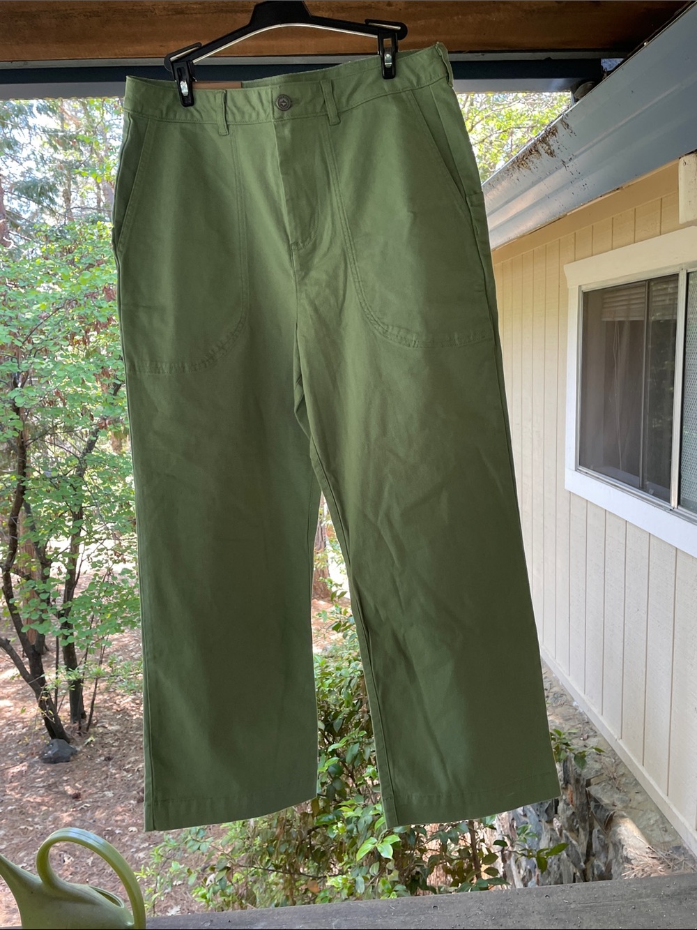 Women’s Olive Green Utility Pants